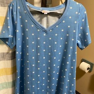 Lularoe Americana Christy Tee